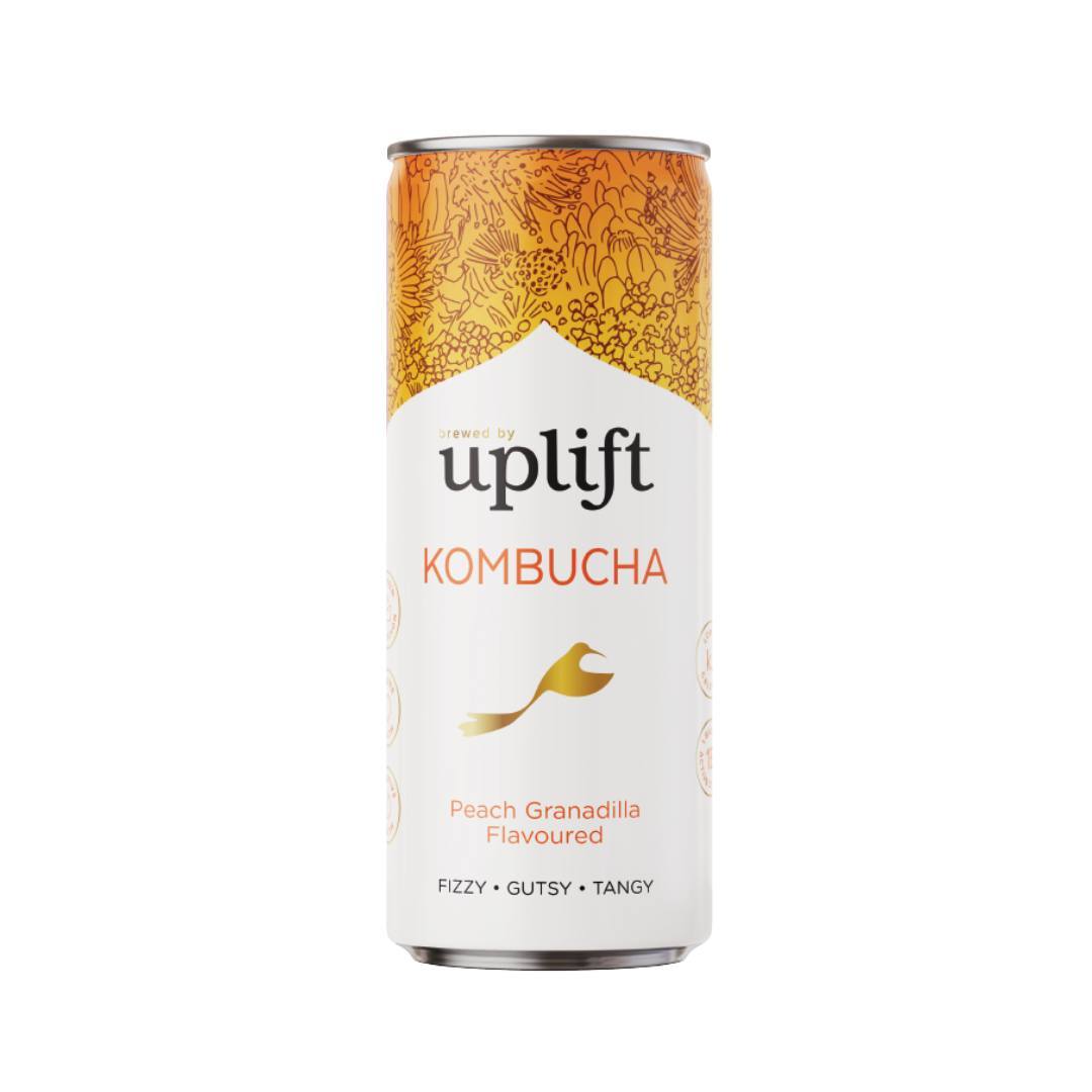 Peach Granadilla Kombucha 12x250ml